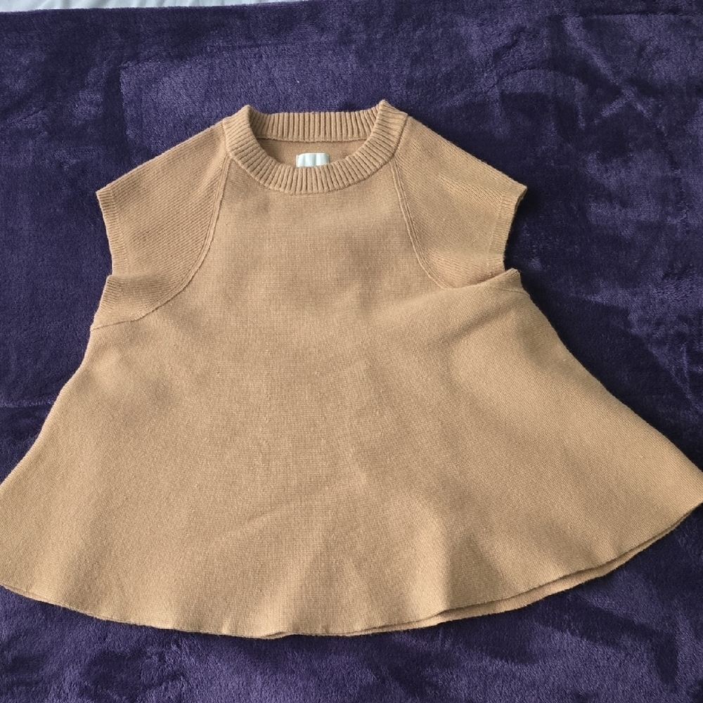 Maeve Beige Knit Sweater